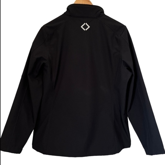 Sam’s Club Employee Soft Shell Fleece Lined Black Jacket Women’s Size XL - Picture 2 of 8